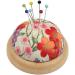 JFFX Wooden Base Round Pin Cushion - Japanese Style Sewing Needle Holder - Buy Online on GoSupps.com