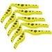 Walkfb 3/5/10 pieces of fog-free accessories for masks glasses silicone anti-fog nose bridge pads anti-fitting silicone nose bridge prevents the fitting of glasses from fitting (color: yellow size: 1 10 pcs yellow