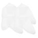 Healeved 4pairs spa Gloves Nursing Cover Foot moisturising Socks Boots Heel Protector Socks Stocking Gel Moisturizing Cotton Spandex Socks Cosmetic Elastic Stockings Sock