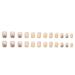 Diduikalor 24Pcs Press on Short Glossy Spring Flower Acrylic False Nails for Women - Buy Online on GoSupps.com