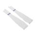 Tubular Compression Stockings Core Spun Yarn White Fit Breathable Leg Edema Prevention Stockings