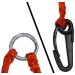 KUFA 1/4 Diameter x 100' Leaded Rope Combo - Float, Harness, Clipper, Bait Bag - Red/White - Buy Online on GoSupps.com