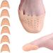 Misorita Silicone Toe Protectors  Toe Pads  Gel Toe caps  Toe Sleeve for Women Men Pain Relief  Reusable Beige