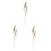 OUNONA 3pcs Simulated Ears of Corn Artificial Grasses Bundle Fall Artificial Plant Artificial Grass Plant Thanksgiving Decorations Wheat Hayloft Plants Iron Fake Grass Manual Greenx3pcs 12X75CMx3pcs