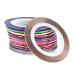 30 Pcs 30 Colors Rolls Striping Tape Line Nail Art Decoration Sticker Tips DIY Nail Tool For Girls Ladies