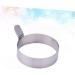 Zerodeko 6 Pcs Fried Egg Kitchen Tools Egg Ring Round Egg Omelette Cooking Mould Mold Model Stainless Steel - Buy Online on GoSupps.com
