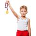 Caydo 3-Piece Gold, Silver, Bronze Award Medals - 1st 2nd 3rd Place - 2.55 Inches - Buy Online on GoSupps.com