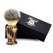 Synthetic Hair Shaving Brush Cheetah Print Handle with Classic Box Gift for Men Gift