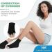 Foot Alignment Socks with Toe Separator - Relieve Foot Pain Improve Posture & Flexibility for Men & Women | Ideal for Office & Yoga (Black - Buy Online on GoSupps.com