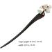 LALAFINA Hanfu Hairpin Flower Hair Chopsticks Flower Headpiece Vintage Hair Accessories Hair Barrettes Decorative Hair Clips Wood Hair Sticks Hair Pin Miss Japan Tassel Ebony - Buy Online on GoSupps.com