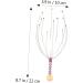 Frcolor 5-in-1 Head Scratcher & Hair Stimulation Massager | Full-Body Massage Tool & Scalp Scratch Filler for Hair Growth | International Shipping Available - Buy Online on GoSupps.com