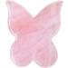 Natural Rose Quartz Jade Gua Sha Butterfly Tool | Anti-Aging Facial Massage | Genuine Healing Gemstone for Lifting & Tightening - Buy Online on GoSupps.com