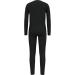Odlo Unisex Children Merino 200 Base Layer Set 152 - Black | Perfect for Kids' Outdoor Activities | International Shipping - Buy Online on GoSupps.com