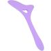 LANTRO JS Eyeliner Stencil for Perfect Eye Makeup Non Slip Handle Multi Use Portable Mascara Lipstick Drawing Aid Makeup Applicator Tool for Makeup Artist(Purple) - Buy Online on GoSupps.com
