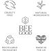 Bee Good Lip Balm Gift Set - Natural Honey and Beeswax Lip Balm Trio - Buy Online on GoSupps.com