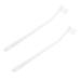 Parliky 2pcs Portable Cleaners Tooth Pet Cleaning Supplies Dog Oral Care Soft-bristle Pets Tools Home 1 count (Pack of 1) White