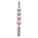 Massage roller muscle roller yoga stick body massage back leg muscle roller stick body massage roller stick pink for physiotherapy and relaxation