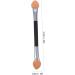 AUTSUPPL 24pcs Eyeshadow Brush Kit Smudge Eye Brush Sponge Tip Makeup Eye Cream Brush Colorful 7cm Colorful - Buy Online on GoSupps.com