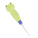 TOPINCN Earwax Catcher ABS Plastic Baby Ear Scoop Detachable Head Cute Cartoon Look Flashlight Function for Ear Care(Green Frog)