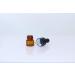 30Pcs 1ml Amber Glass Dropper Bottles - Essential Oil & Perfume Sample Vials with Eye Dropper and Black Caps - Buy Online on GoSupps.com