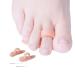 Pedimend Silicone Gel Toe Support - 6 Pcs | Claw & Mallet Toes Corrector | Orthopedic Metatarsal Rings for Straightening Toes (Pink) - Buy Online on GoSupps.com