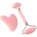 Shop Pink Jade Roller & Gua Sha Set - Natural Facial Tools for Skin Care | Ideal for Men & Women - Buy Online on GoSupps.com
