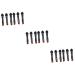 OHPHCALL 60 Pcs Eye Shadow Brush Para Mini Makeup Cosmetics Portable Makeup Eyeshadow Huda Palette Shine Face