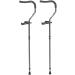 PSMPENG LRVTREC Forearm Crutches Adjustable Cane Portable Crutch Thick Aluminum Alloy Foldable with Shock Absorption Double Slip Antislip Disabled Elderly Lightweight Arm Crutch