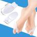 Buy Hallux Valgus Toe Spreader - 2 Pairs of Soft Gel Bunion Protectors for Men & Women | Alleviate Pain & Ensure Comfort - Buy Online on GoSupps.com