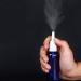 6Pcs Empty Blue Glass Nasal Spray Bottles - Refillable Fine Mist Sprayers for Makeup Colloidal Silver & Saline - 10ml (0.34oz) - International Shipping Available - Buy Online on GoSupps.com