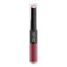L'Or al Paris Infaillible 2-Step 302 Rose Eternite lipstick for 24 hours full lips with moisturizing lip care balm 6.0 milliliters 302 rose Eternite 5.7 g (1 Pack)