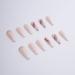 Xerling 24Pcs Glitter Press-On Nails | Gradient Coffin Ballerina Nail Tips | Full Cover False Nails for Women | International Shipping Available - Buy Online on GoSupps.com