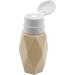 AMIUHOUN Beige Rhombus Nail Art Pump Empty 200 ml Bottle Acrylic Gel Polish Remover Cleaner Liquid Container Storage Manicure Tool - Buy Online on GoSupps.com