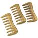 GRARRO Wide Tooth Hair Comb - Natural Wood Comb for Curly Hair - No Static Sandalwood Hair Pick Wooden Comb for Detangling - Buy Online on GoSupps.com