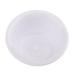 White Plastic Men's Shaving Bowl Soap Dish - Durable & Stylish | Worldwide Shipping - Buy Online on GoSupps.com