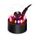PAIDUOJI que LED Lights Color Changing 12 LED Lights Pond Fountain Fogger Humidifier Atomizer with AC Adapter (Black)