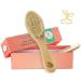 Natural Soft Newborn Baby Brush Set with Goat Hair Bristles and Eco-Friendly Wood Handle - Buy Online on GoSupps.com
