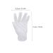HAPINARY 16 Pairs White Cotton Gloves Cat Purse Industrial Gloves Grip Gloves for Work Mens Work Gloves Cotton Inspection Gloves Gavel Warm Cotton Mitts Miss Labor Protection Cotton Jewelry - Buy Online on GoSupps.com
