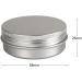 Buy Zeoabsy 10-Pack 60ml Aluminum Tins - Silver Screw Cap Containers for Cosmetics Candles & Ointments | Includes Spatulas & Etiquette - Buy Online on GoSupps.com
