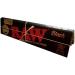 RAW Black Classic Natural Unrefined Rolling Papers - Ultra Thin - 110mm King Size Slim - (3) - Buy Online on GoSupps.com