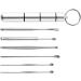 Ear Buds Ear Pickers Cleaner Set - 18pcs Stainless Steel Wax Remover Tool for Ear Care - ANC Earbuds & Plugs - Buy Online on GoSupps.com