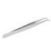 False Eyelash Applicator High Rebound Tail Eyelash Grafting Tweezers for Hair Salon for Beauty Dress Up for Beauty Shop for Personal Dress (Silver)