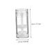 DOITOOL 6 Pcs Tube - Travel Filling Lipstick Stand | Transparent Lipstick Organizer (7.7x3.6cm) for Easy Travel and Storage - Buy Online on GoSupps.com