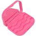 YiQiYi Cosmetic Case Empty Eyelashes Storage Case with Makeup Mirror Holder Box Fake Eyelash Packing Travel Storage Case Eyelashes Bag(Rose Pink) - Buy Online on GoSupps.com