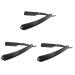 Frcolor 3st razor made of metal portable razor barber razor handwell for men razor from barber-steel men razor safe razor manual hairy knife