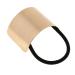 P Prettyia Metal Hair Ties Elastic Hair Bands Hair Rubber Bands for Girls Women Ponytail Hair Accessories - Gold