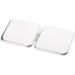 Tenlacum Metal Compact Pocket Mirror - Double Sided Portable Unbreakable Surface Silver | Perfect Travel Accessory - Buy Online on GoSupps.com