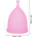 Perioda Cup - Reusable Silicone Menstrual Cup Set with Storage Bag | Eco-Friendly & Safe for Women's Hygiene (EU) - Buy Online on GoSupps.com