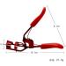 1 Pc Handle Eyelash Curler Natural Bending Beautiful Eyelash Beauty Special Professional Makeup Tools 7 Colour (Color : Red) - Buy Online on GoSupps.com