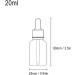 5Pcs Transparent Dropper Bottle 20ML Plastic Eye Dropper Bottles for Essential Oil Pipette Refillable - with Measured Pipette Funnel and Labels (Black + Silver Cap) 20ml Black + Silver Cap - Buy Online on GoSupps.com